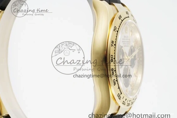 AAA Replica Watches Best 116518 V 2102 White Rubber Edition Arabic EasyMatch SA4130 Daytona Dial Clean 1:1 on Oysterflex Strap 0104